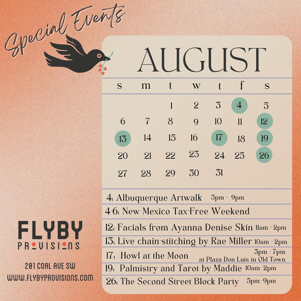 August Calendar