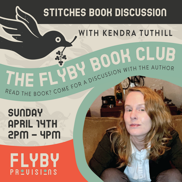 The Flyby Book Club: Stitches Book Discussion