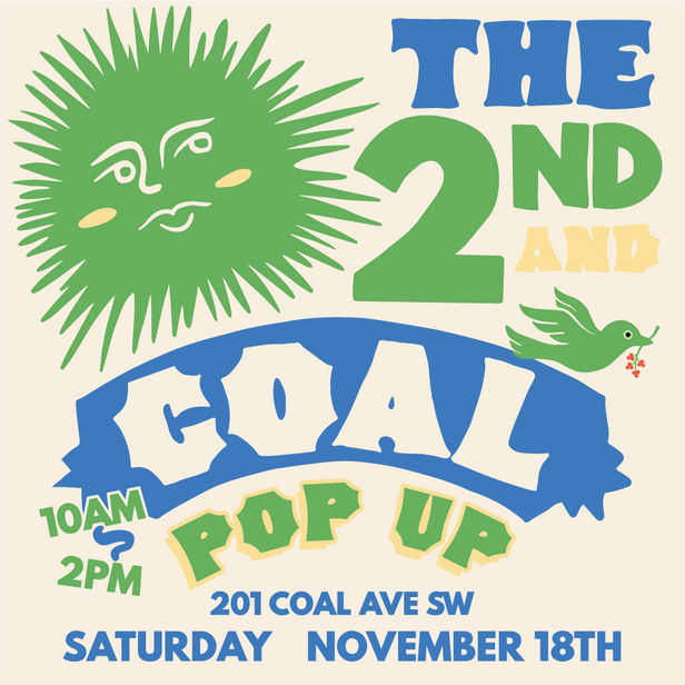 2nd & Coal Pop-up!