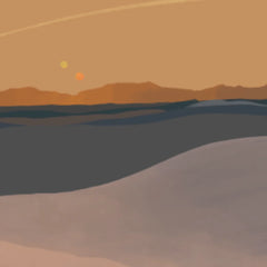 Fenn Fire Studio - Postcards - Sunset at White Sands