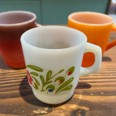 ABQ Vintage- Fire-King Glass Mug