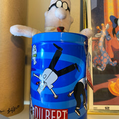 Apple Vintage - Toys - Vintage Dilbert Can/Plushie