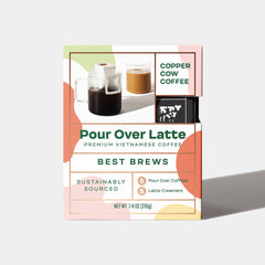 Copper Cow - Latte Kit - Best Brews - 5 pack (7.4 oz)