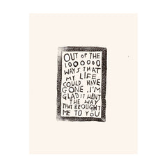 Rani Ban Co. - Print - Brought Me To You