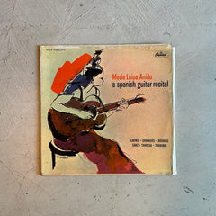 Flyby Provisions- Vintage Vinyl Record - “Maria Luisa Anido: a spanish guitar recital”