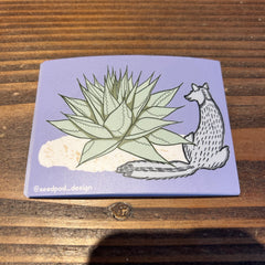 Seed Pod Design- coyote Sticker