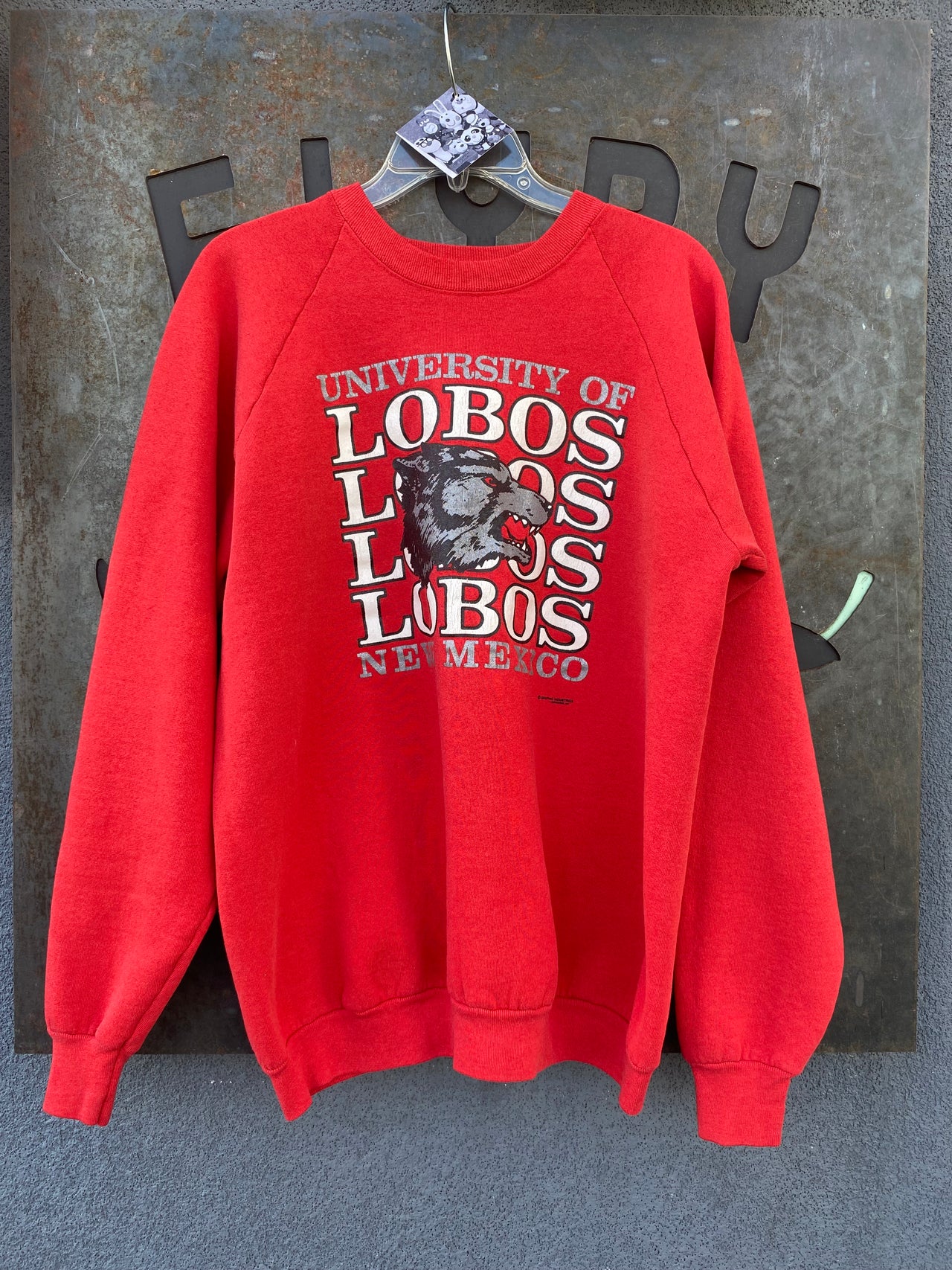 Apple Vintage - Apparel - Vintage UNM Lobos Sweater