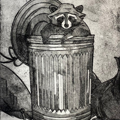 Aaroneous Arts - “Trash Bandit” Art Print 10x12