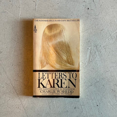 Flyby - Vintage Book - “Letters to Karen” by Charlie W. Shedd