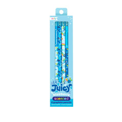 Ooly - Lil Juicy Scented Graphite Pencils (Set of 6) - Blueberry