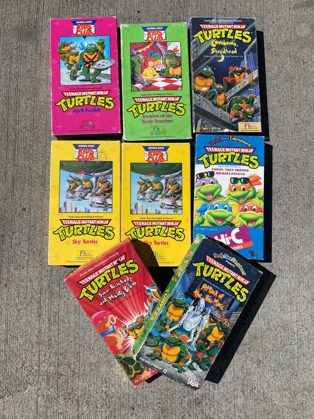 Apple Vintage - VHS - Teenage Mutant Ninja Turtles VHS