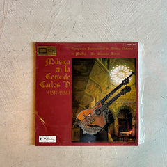 Flyby Provisions- Vintage Vinyl Record - “Musica en la Corte de Carlos D”