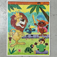 Flyby - Vintage Puzzle - Linus the Lionhearted Frame Tray Puzzle