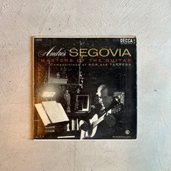 Flyby Provisions- Vintage Vinyl Record - “Andres Segovia Masters of the Guitar”
