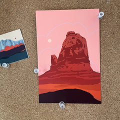 Fenn Fire Studio - Postcards - Red Rock postcards