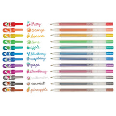 Ooly - Yummy Yummy Scented Glitter Gel Pens (12-pack)