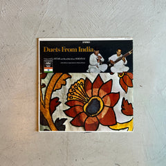 Flyby Provisions- Vintage Vinyl Record - “Duets From India”