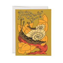Red Cap Cards - Greeting Card - Welcome Little One Slugs