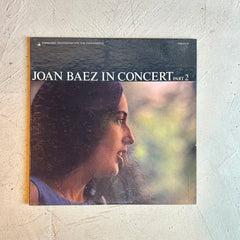 Flyby Provisions- Vintage Vinyl Record- "Joan Baez in Concert, Part 2”