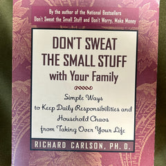 Flyby - Vintage book - Don’t Sweat the Small Stuff