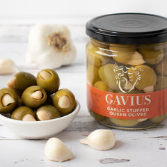 Santa Fe Olive Oil - Gavius Garlic Stuffed Olives