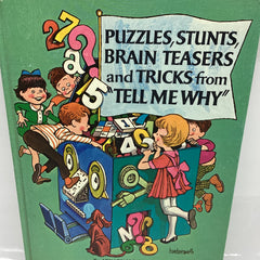 Apple Vintage - Book - Puzzles, Stunts, Brain Teasers and Tricks from “Tell Me Why”