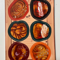 Fenn Fire Studio - Sticker Sheet - Baked Goods