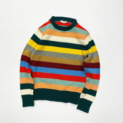 Apple Vintage - Apparel - Colorful Striped Sweater