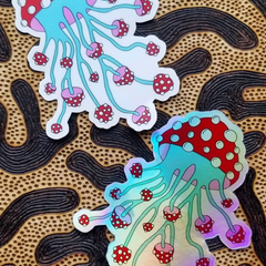 Vivian Page - Sticker - Shroomfish