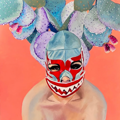 Vanessa Alvarado - Print - Luchando