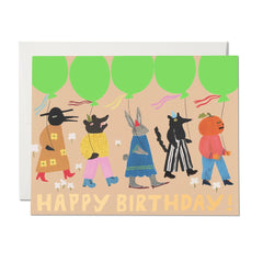 Red Cap Cards - Greeting Card - Birthday March