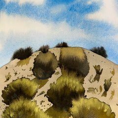 Sean Hudson Art - Watercolor - Head For The Hills (11x14)