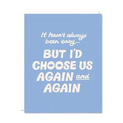 Odd Daughter - Greeting Card - It Hasn't Been Easy