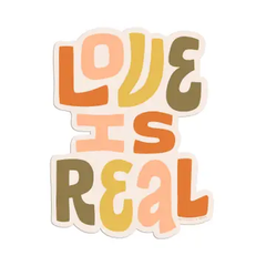 Worthwhile - Love is Real - Sticker