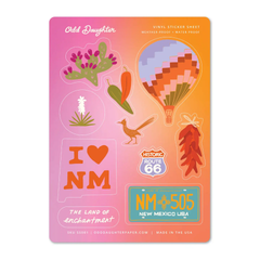 Odd Daughter - Sticker - New Mexico Sticker Sheet