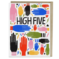 Lisa Congdon - Greeting Card - High five
