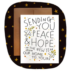 Rani Ban - Greeting Card - Sending you peace and hope