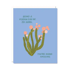 Odd Daughter - Greeting Card - Being a Person Can Be Hard
