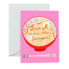 Carolyn Suzuki- Love you more than Ramen - Love Card