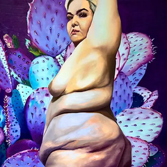 Vanessa Alvarado- Print - 'Twist and Turns'