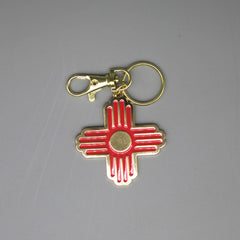 Metal the Brand - Keychain - Zia (Red)