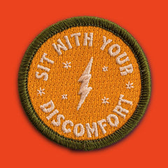 Allison Jones Hunt - Sit With Your Discomfort Button