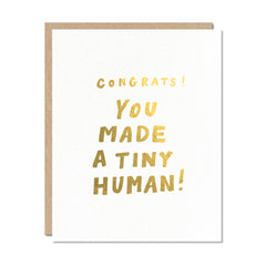 Odd Daughter - Greeting Card - You Made a Tiny Human