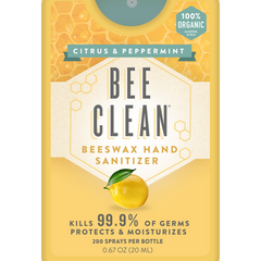 Bee Clean - Hand Sanitizer - Citrus & Peppermint