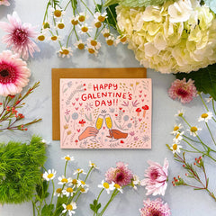 Abbie Ren - Galentine's Day Greeting Card
