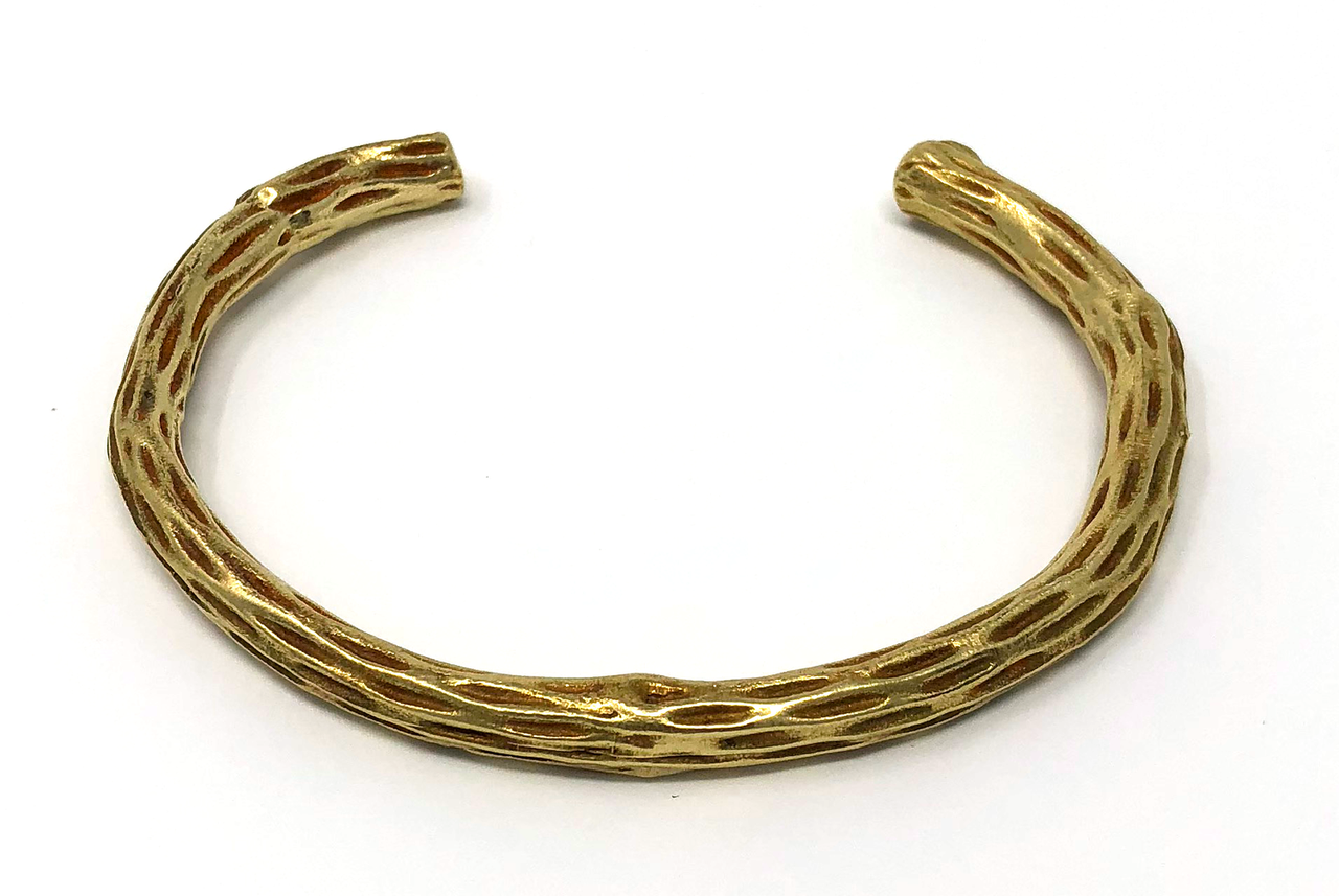 Sonambulo - Brass Cholla Cuff (Large)