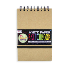 Ooly - D.I.Y. Cover Sketchbook - White Paper (Small, 5" x 7.5")