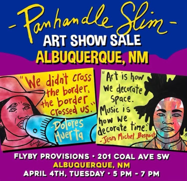 Panhandle Slim Art Show Sale