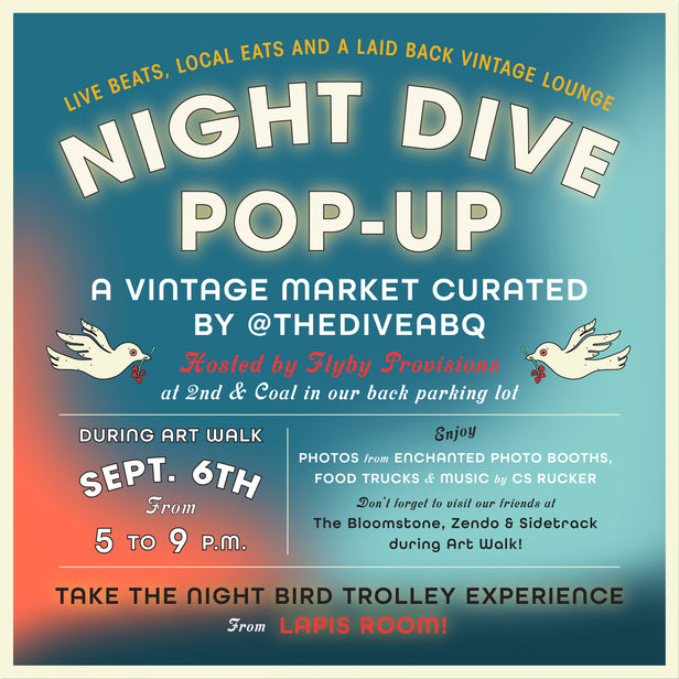 NIGHT DIVE POP-UP!