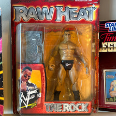 Apple Vintage - Toys - WWF The Rock RAW HEAT action figure